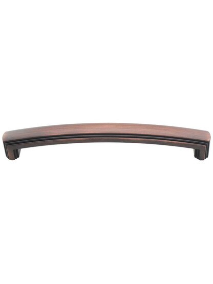 Delgado Cabinet Pull - 6 1/4 inch Center-to-Center in Brushed Oil Rubbed Bronze.